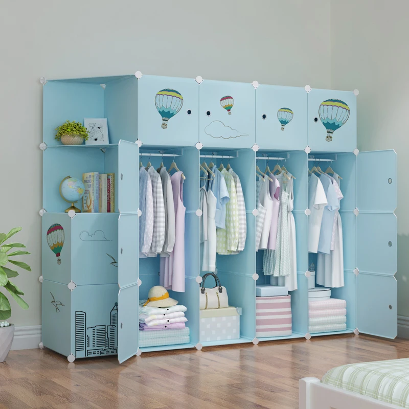 Girl Child Cabinet Closet Kids Children's Playful Organizer Wardrobes Furniture Wardrobe Montessori kinderschrank Baby Room