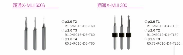 Xtcera220 xtcera300 500 Keramik fräser Cadcam-Fräs bohrer Erdbeer-Dental labor Lithium-Disilikat-Fräs werkzeuge – Detail 3