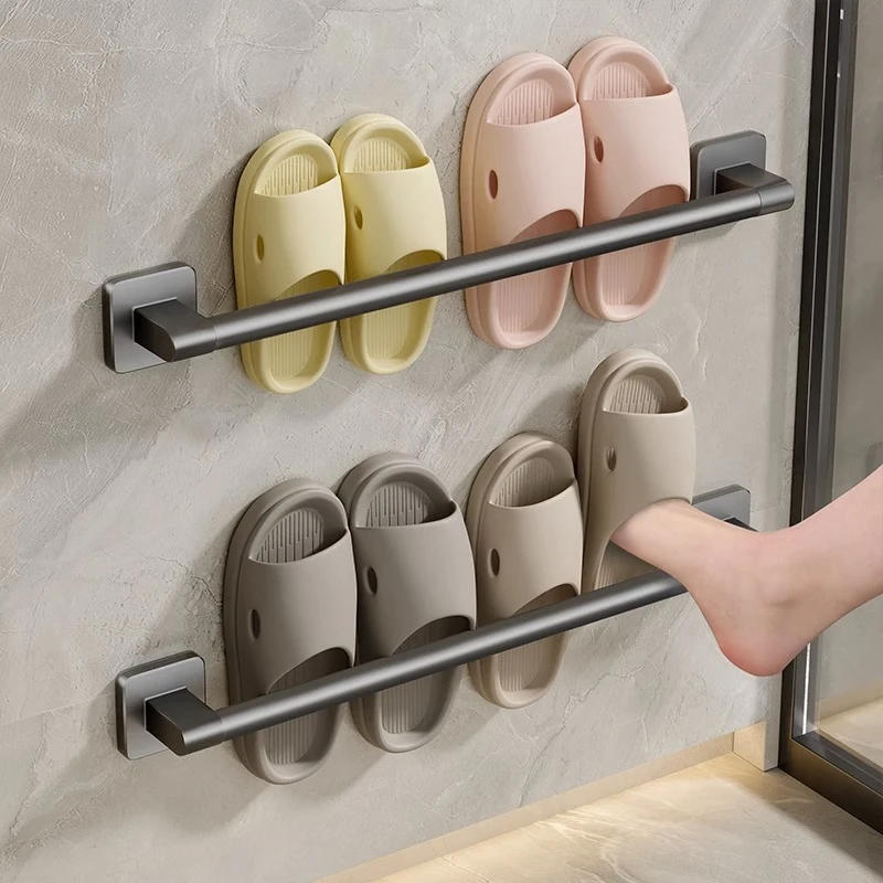 Towel Rack Towel Holder Bathroom Hardware Set Storage Rack Without Drilling for Bathroom