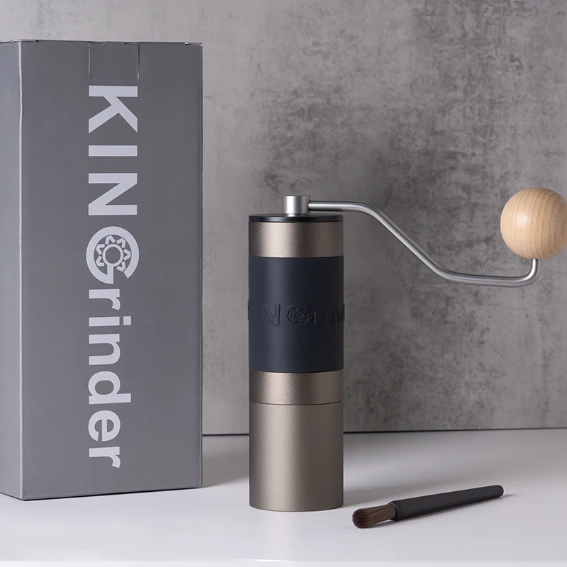 Kingrinder manual coffee grinder portable mill 420stainless steel