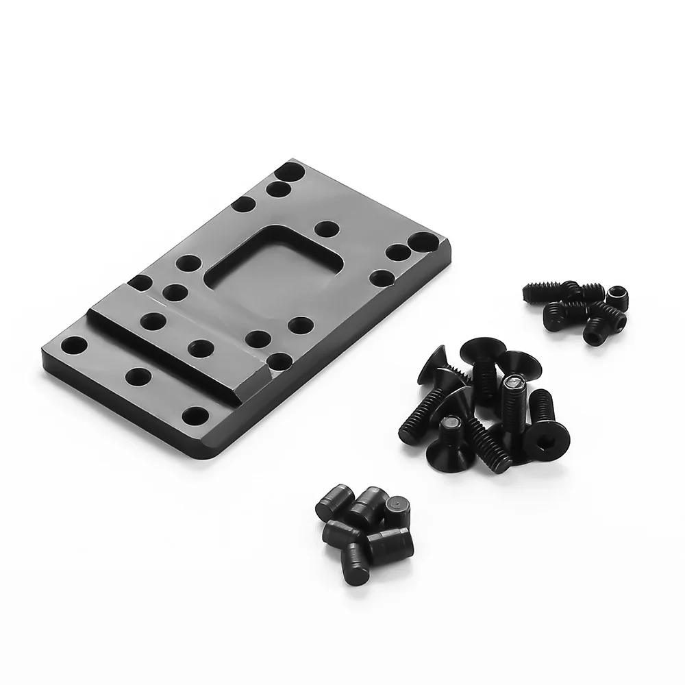 

Universal Tactical Glock Mount Plate Base RMR MROS Red Dot Optics Mount