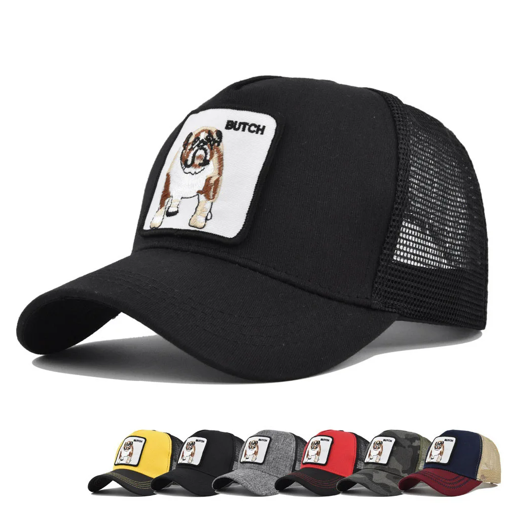 

Baseball Caps Men Women Snapback Hip Hop Cap With Fashion Animals Embroidery Summer Breathable Mesh Trucker Caps Streetwear Bone
