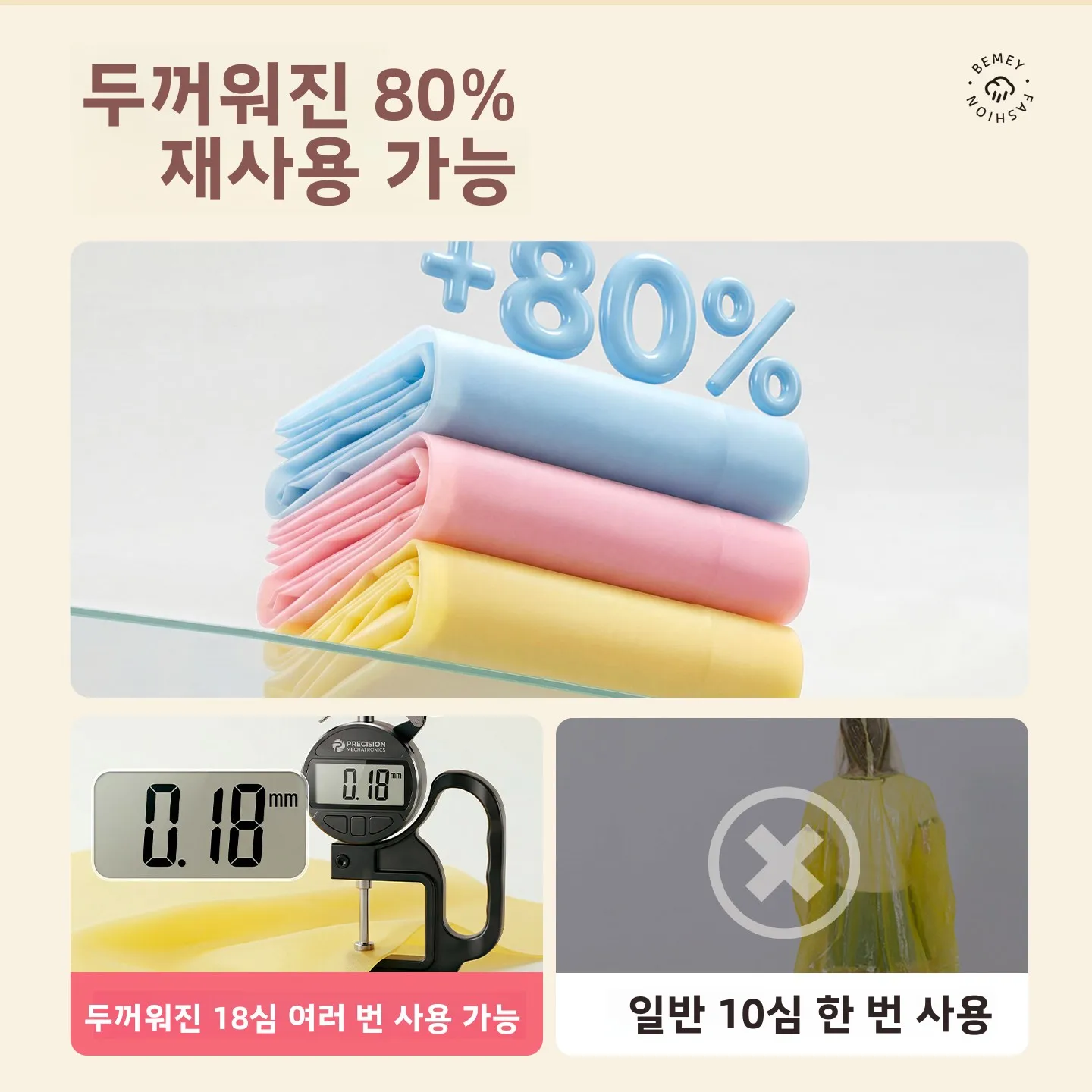 재사용 가능한 두꺼운 롱 레인코트 성인 야외 여행 하이킹 휴대용 레인 판초 통기성 방수 순색 EVA 소재