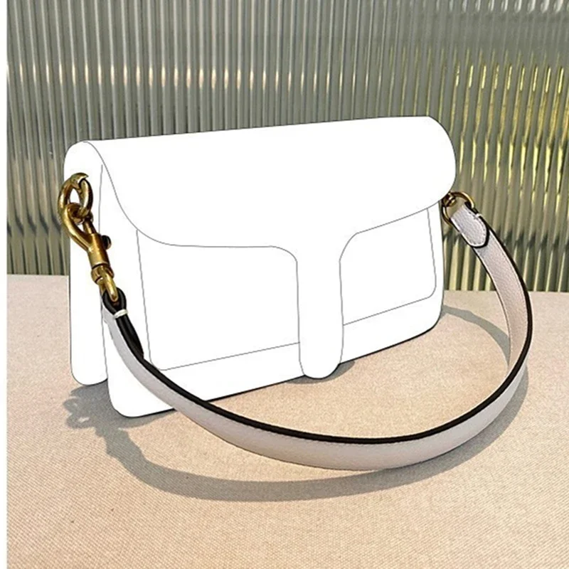 Leather Short Shoulder Straps Fit For Coach Tabby Underarm Single Shoulder Bags DIY Upgrade Modification Accessory Free Shipping