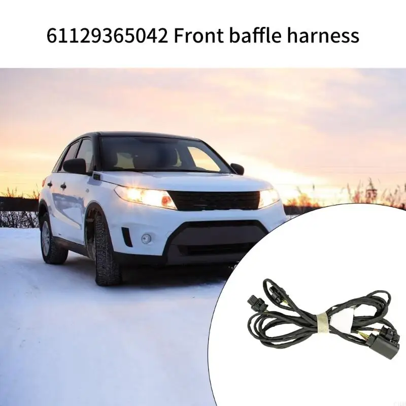 C4DD Easy to Install Front Bumper Wiring for 328i 418i 420i 430i Improved Vehicle Safety and Convenience 61129365042