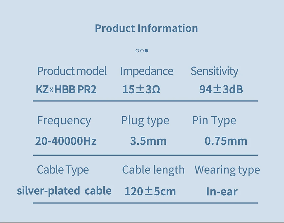 KZ X HBB PR2 Real Planar Magnetic Driver In-Ear Monitor description image 12