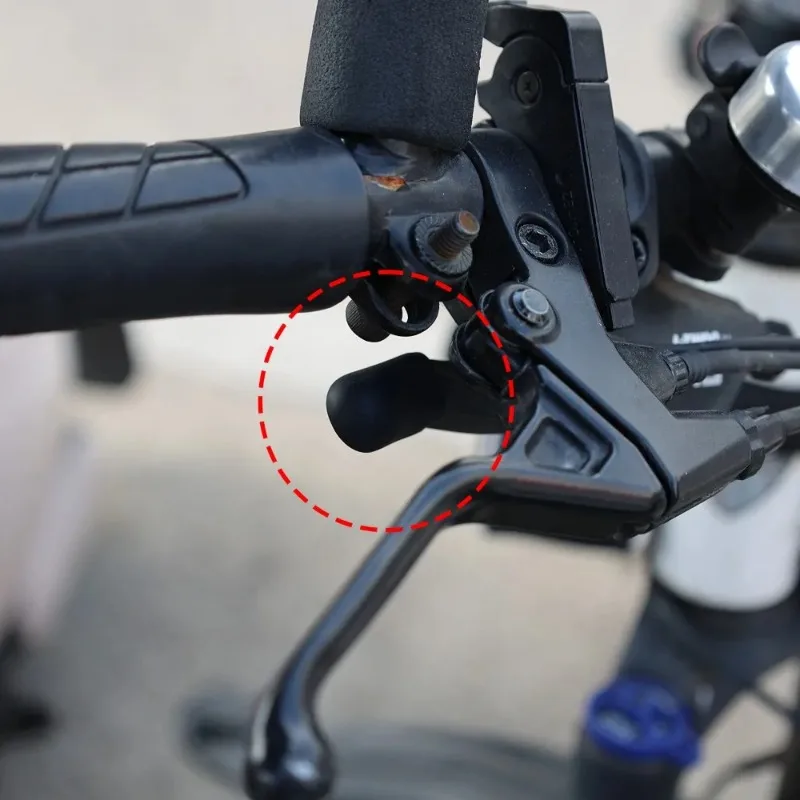 4-2pcs Bike Shifter Lever Protector Cover Silicone Anti-scratch Sleeve Oil Disc Brake Lever Protector for Shimano Sram Parts