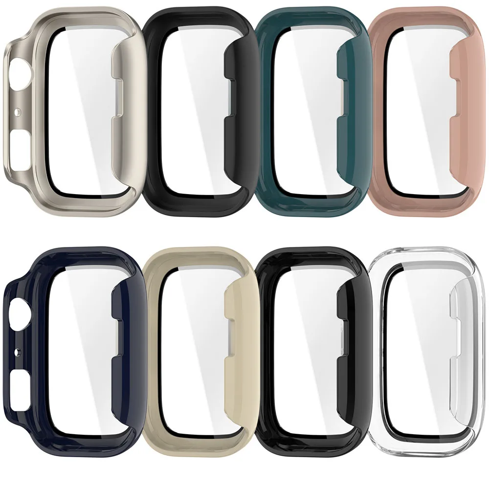 Protective Hard PC Watch Case with Glass Film