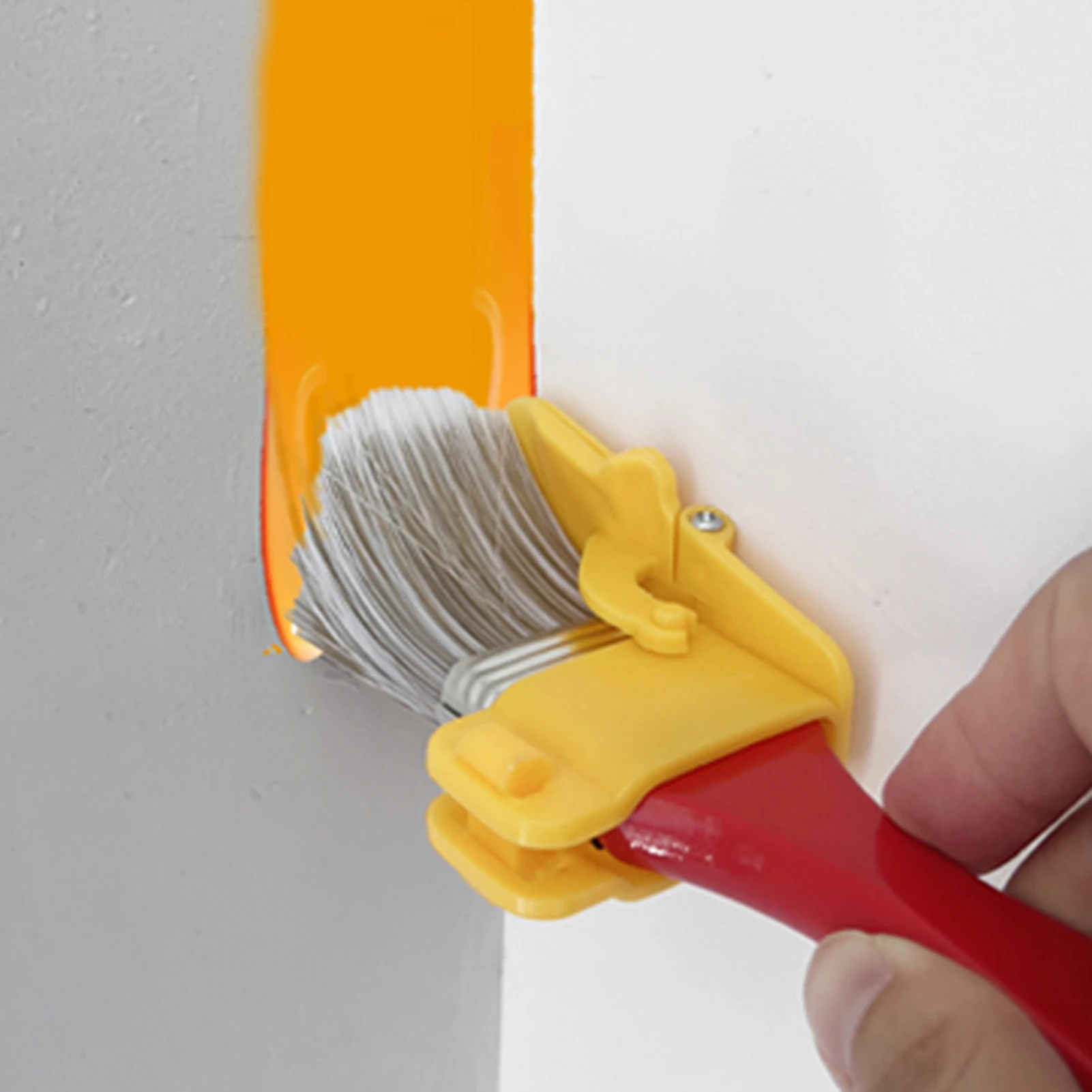 Professional Corner Paint Brush for Walls & Ceilings - Handheld Edger Tool with Clean Cut for Latex Paint, Ideal for Indoor/Outr
