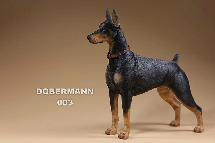 Mr.Z 1/6 Scale Police Dog Pet Doberman Resin Simulation