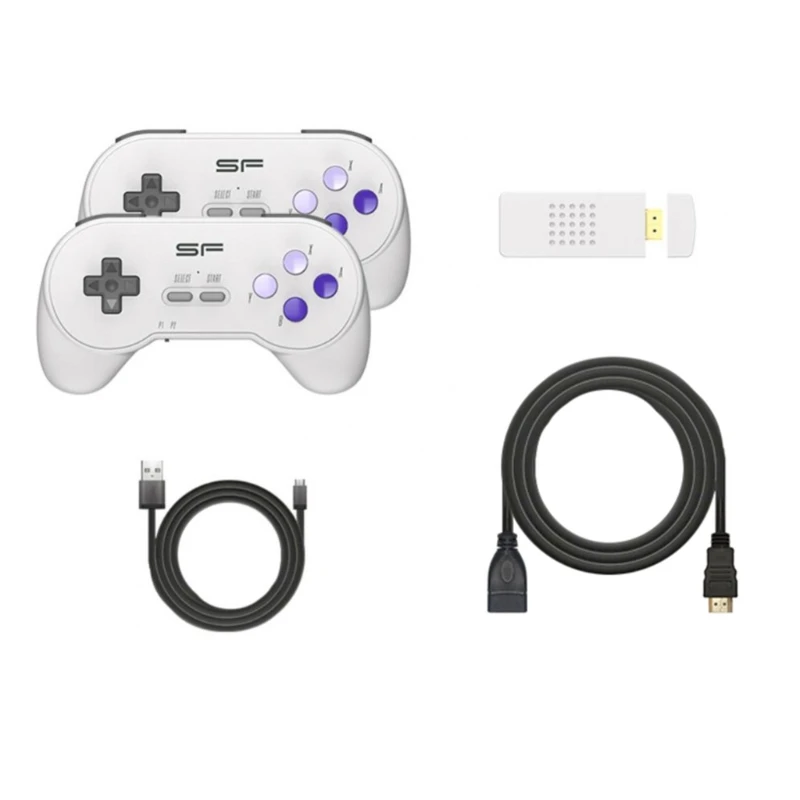 

Mini Game Console Y2SF Handheld Game Console Gaming Dual Wireless Gamepad