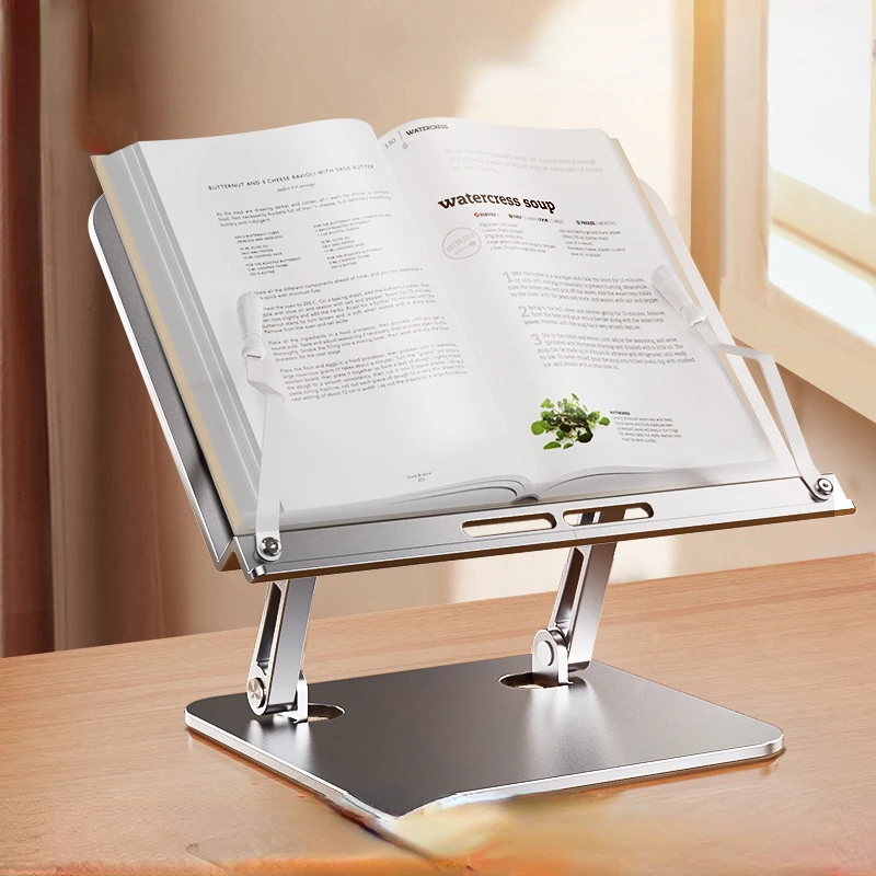 desktop-adjustable-reading-stand-adjustable-telescopic-book-shelf-furniture