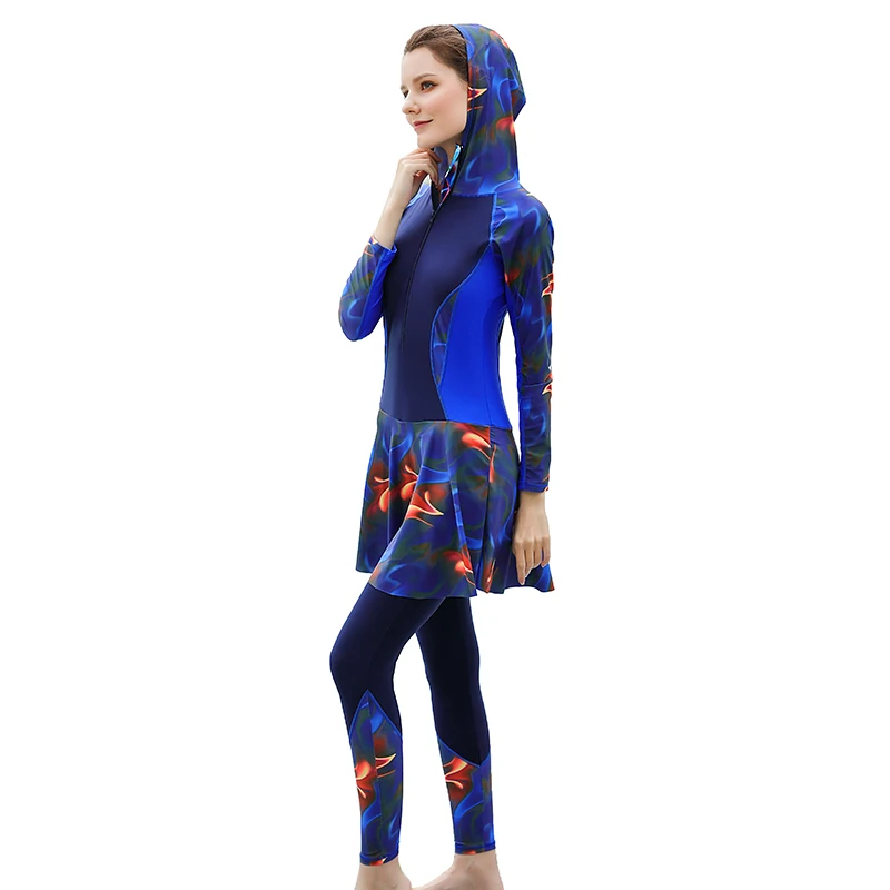 Muslim Swimwear for Women Plus Size Long Sleeve