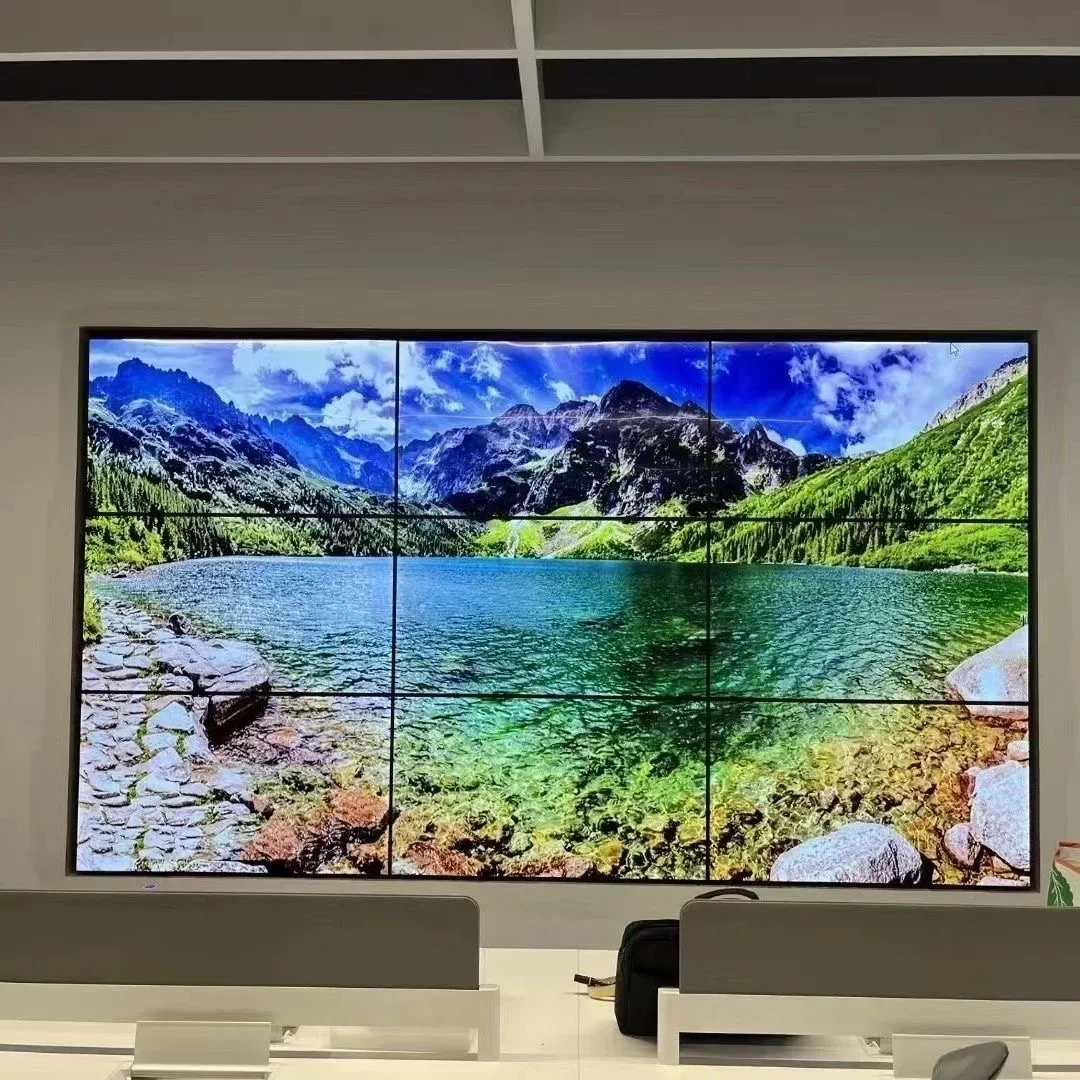 4K 3x3 비디오 월 컨트롤러 HDMI 멀티 스크린 프로세서 TV 스플라이서 9 TV 스플라이싱 박스 2x2 2x3 1x3 1x4 180 ° 화면 회전 거울