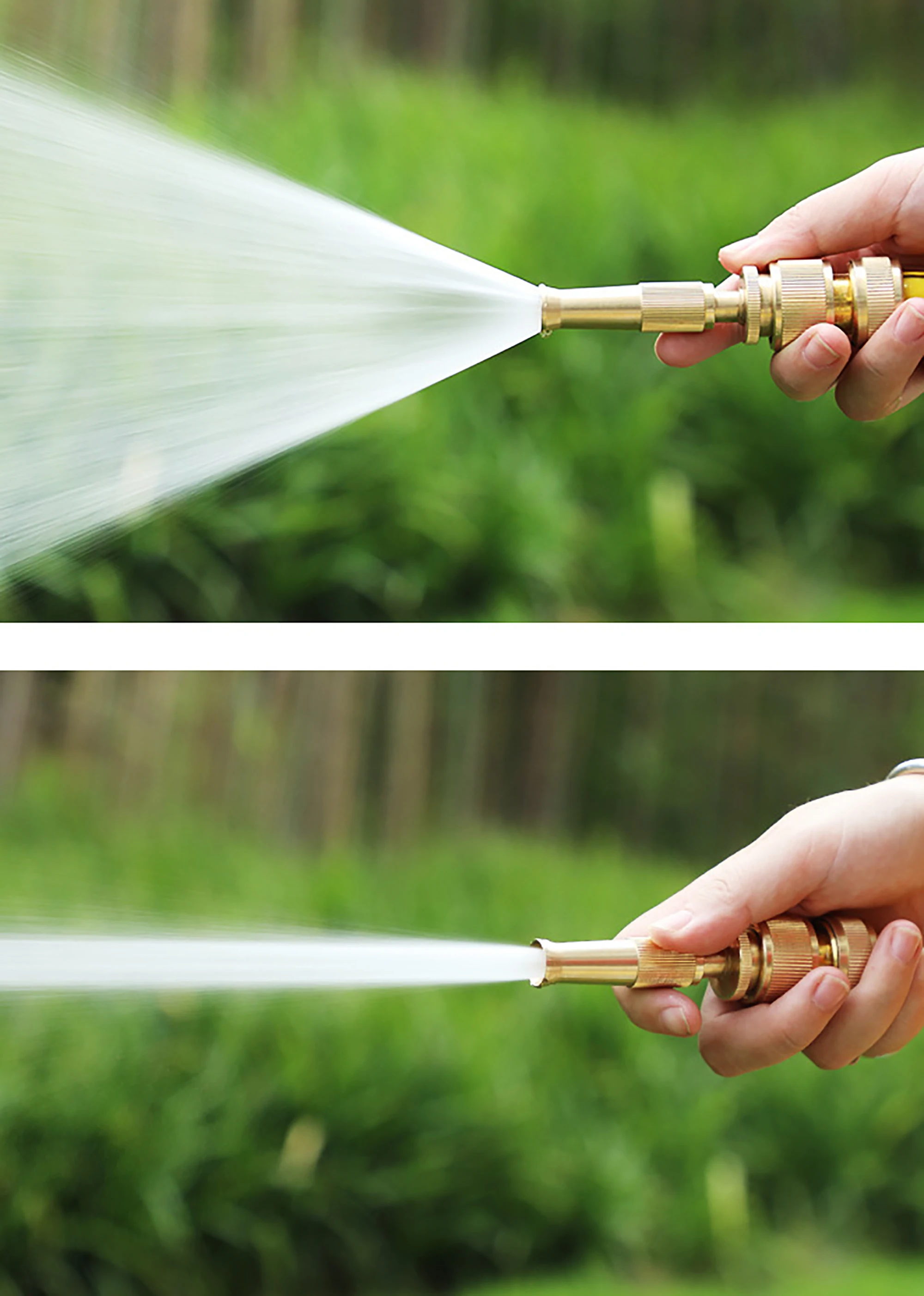 Description Picture 3 of itemAdjustable High Pressure Squirt Water Gun Aluminum Alloy Spray Nozzle Spray Sprinkler High Pressure Direct Spray Garden Hose