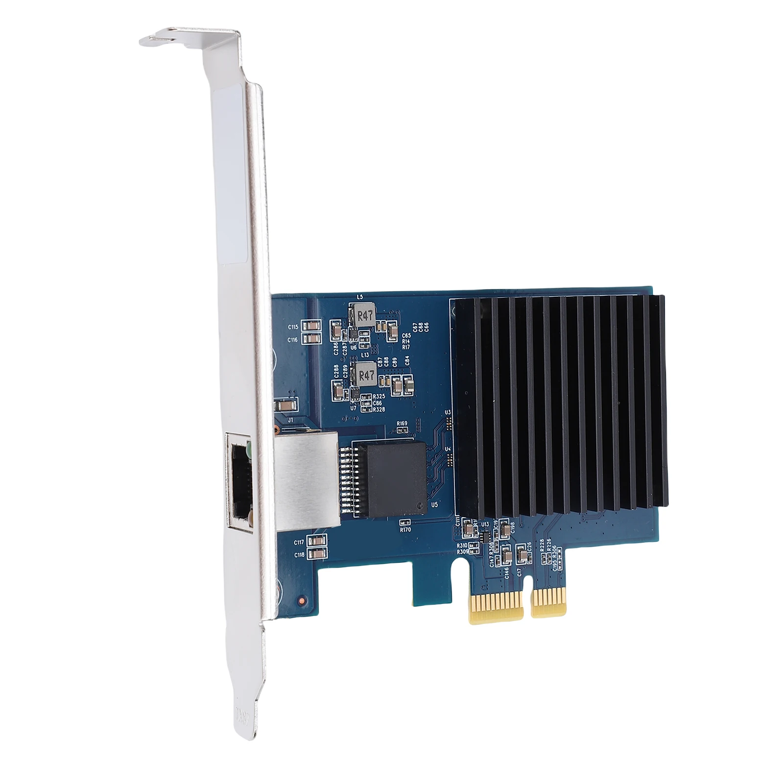 RJ45 PCIe 네트워크 카드 10G PCIe 네트워크 카드 RJ45 포트 RTL8127 PCI 익스프레스 Gen 4 X1에서 10 기가비트 이더넷 어댑터 리눅스용