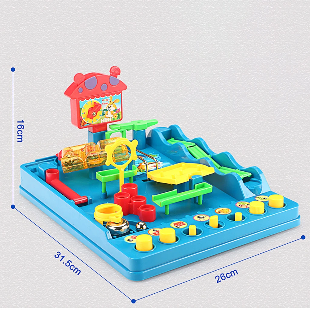 Leading Maze Puzzle Interactive Maze Beads Maze Board Game Educational Puzzle Table Games Fun Maze Toys Tabletop Game 6