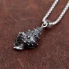 Unique Stainless Steel Seashells Conch Pendant Necklace Punk Sea Shell Necklace For Men Women Fashion Beach Surfing Jewelry Gift 4