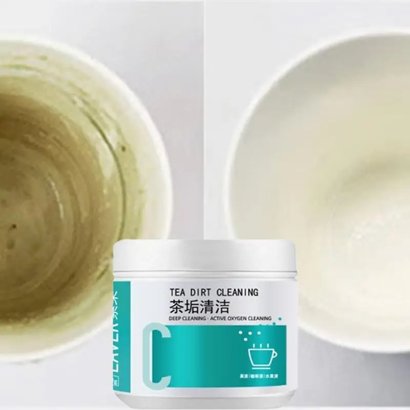 Coffee stain cleaner 250ml scale cleaner Quick and effective scale cleaning Tea remover for cup cleaning