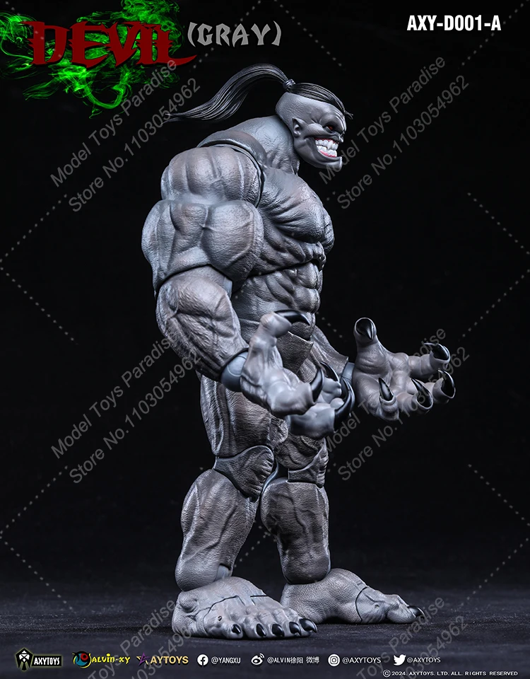 海外並行輸入正規品 AXY-D001-A AXYTOYS 1/12 Orcs Grey Red Devil Soldier Men その他