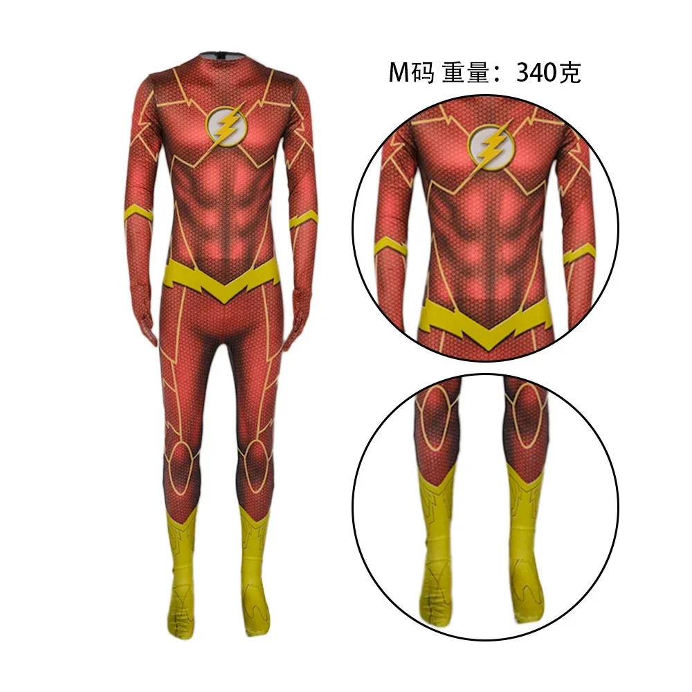 DC Comics The Flash Barry Allen Cosplay Costume for Adults (Unofficial)