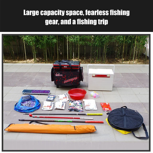 Fishing Barrel Box Large-capacity Luxury Fishing Box Carp Fishing  Accessories Fishing Tackle Box Portable Fishing Lure box