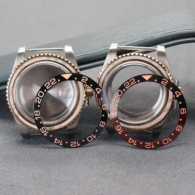 40Mm Custodie Per Orologi Di Lusso Parti Per Seiko Nh34 Nh35 Nh36 Nh38 Miyota 8215 Eta 2824 Movimento 28.5Mm Quadrante Daytona 38Mm Lunetta In Ceramic