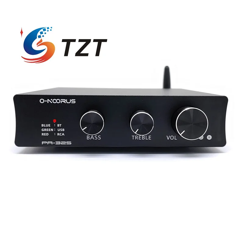 

TZT O-NOORUS PA-325 PA325 300Wx2 Digital Power Amplifier Power Amp of High Resolution for Speakers