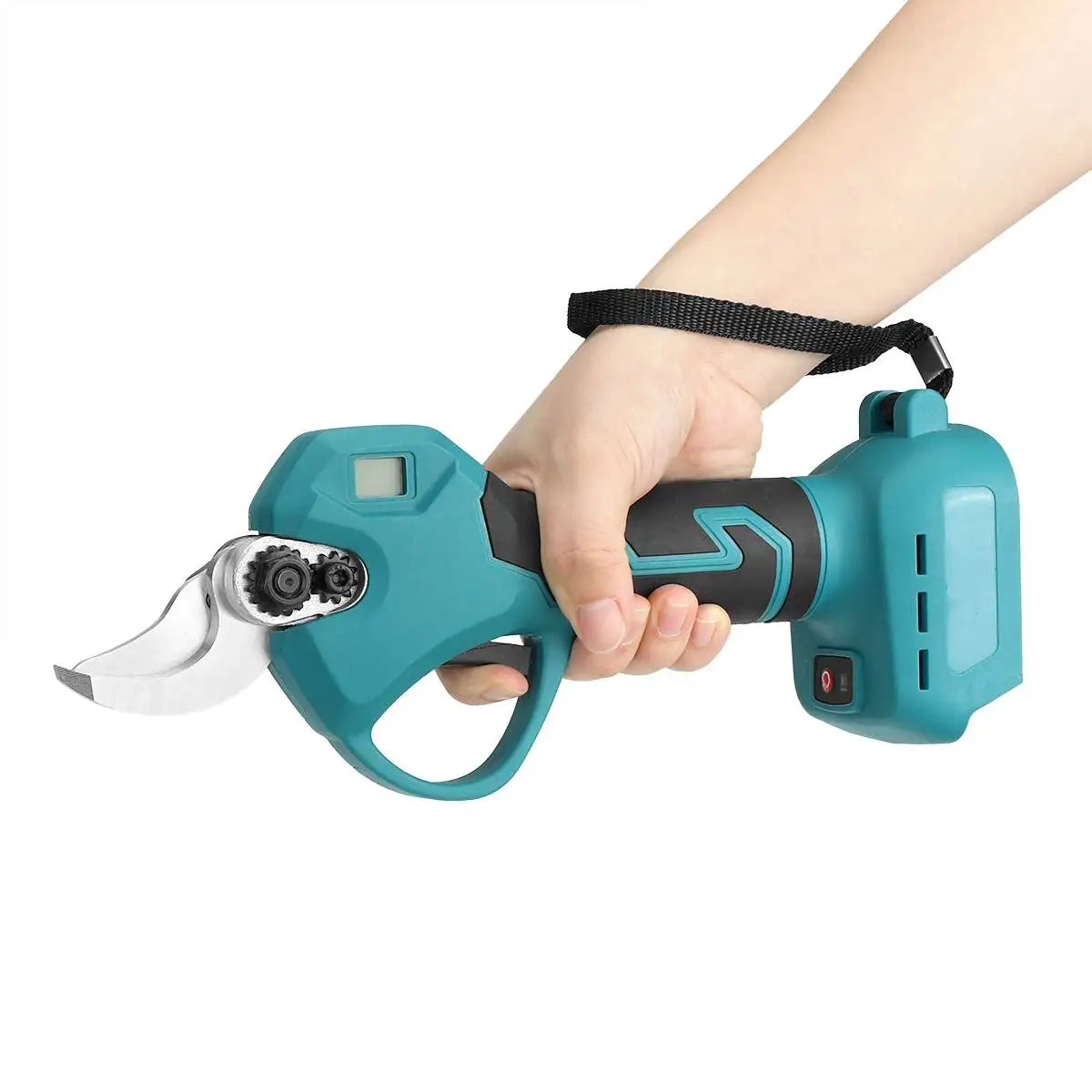 Cordless Rechargeable Pruning Shears Brushless Electric Pruner 35mm Cutting Dia Digital Display Screen for Makita 18V Battery 5