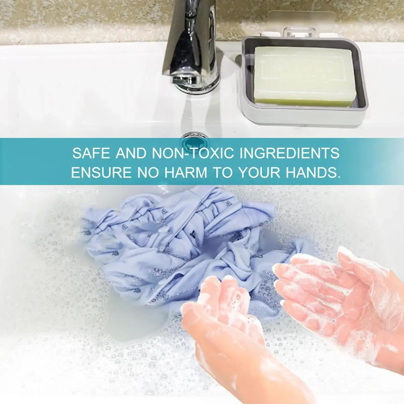 200g Natural Underwear Cleaning Soap Bar Laundry Soap Remover Clean Old Deep Cleaning Removing Odors And Stains