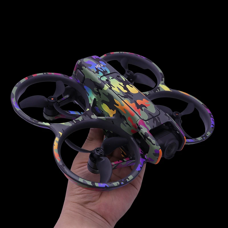 Stickers Drone Motion Rocker 3 Flight Glasses Goggles 3 Anti-scratch Protective Film Refit Decals Skin Accessory for DJI Avata 2
