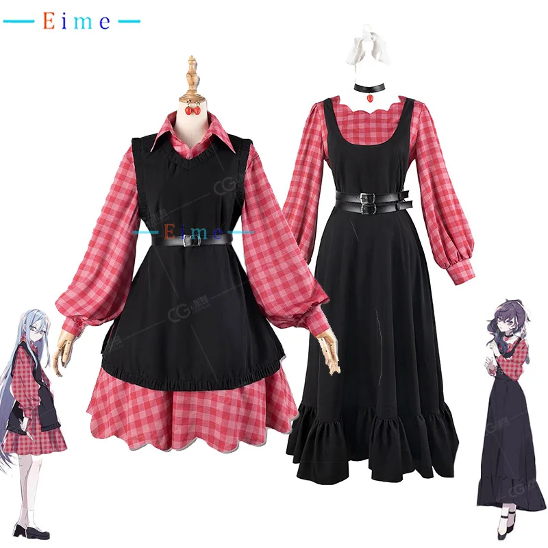 

Игровой проект, Женский костюм для косплея секай изаки Канаде Асахина маююй, женское платье, женский костюм, костюм для Хэллоуина, карнавальные униформы на заказ