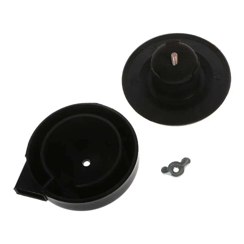 16/20mm nero plastica filettato maschio silenziatore di rumore di scarico filtro aria silenziatore silenziatore compressore