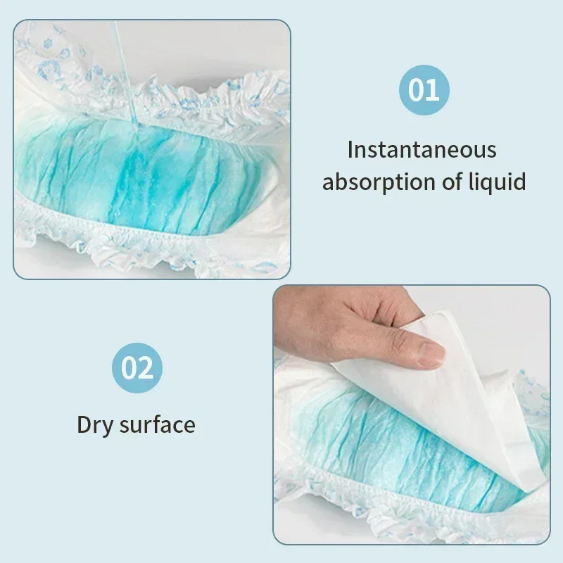 Dog Diapers Super Absorption Pet Physiological Pants Males Females Disposable Underwear Puppy Panties Leakproof Nappies 10PCS
