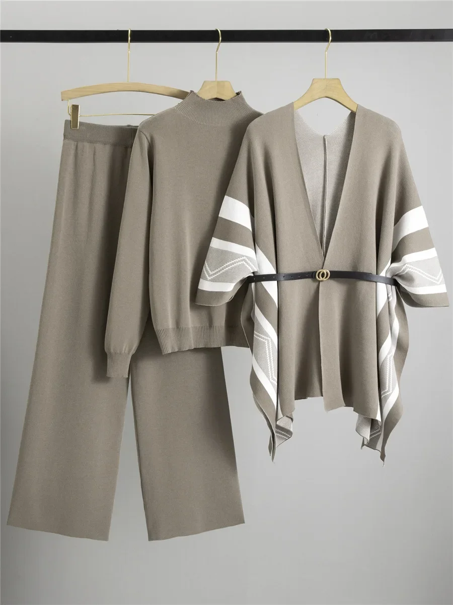 طقم شتوي 3 قطع نسائي