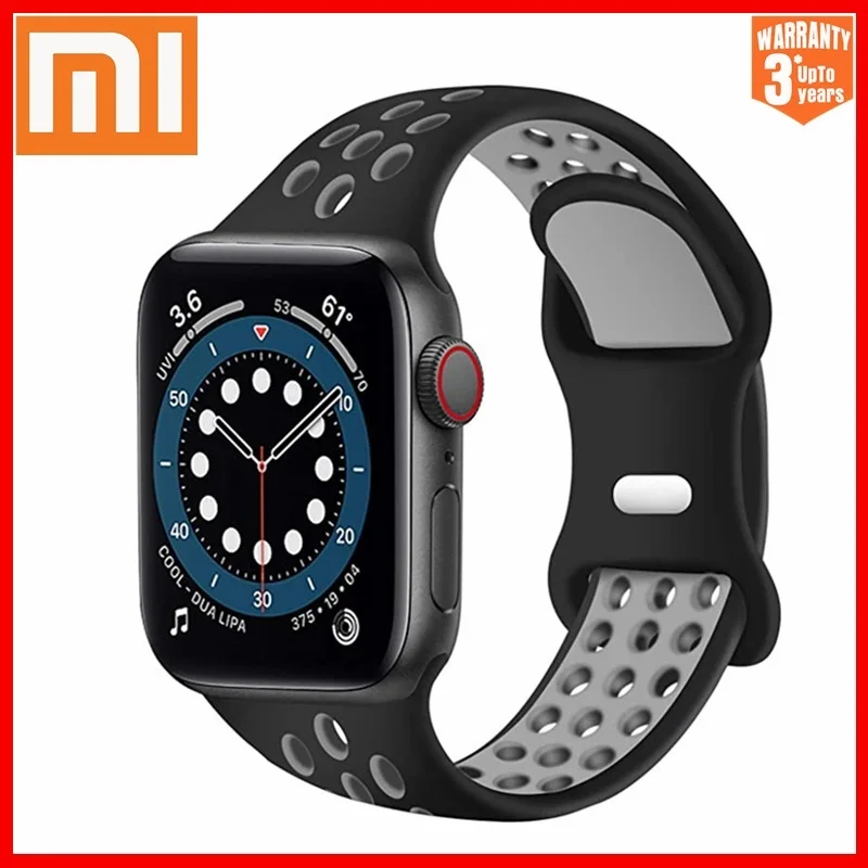Смарт-часы Xiaomi женские с двумя кнопками NFC GPS-трекер Bluetooth звонки для мужчин и