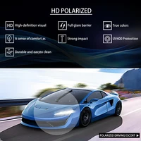 Модные квадратные винтажные поляризационные солнцезащитные очки для мужчин и женщин, ретро солнцезащитные очки для вождения и рыбалки, UV400, очки — изображение 6