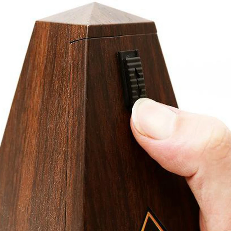 B48B-Mechanical Metronome Retro Music Timer Musical Instrument Universal Precision Rhythm For Guitar Guzheng Drums