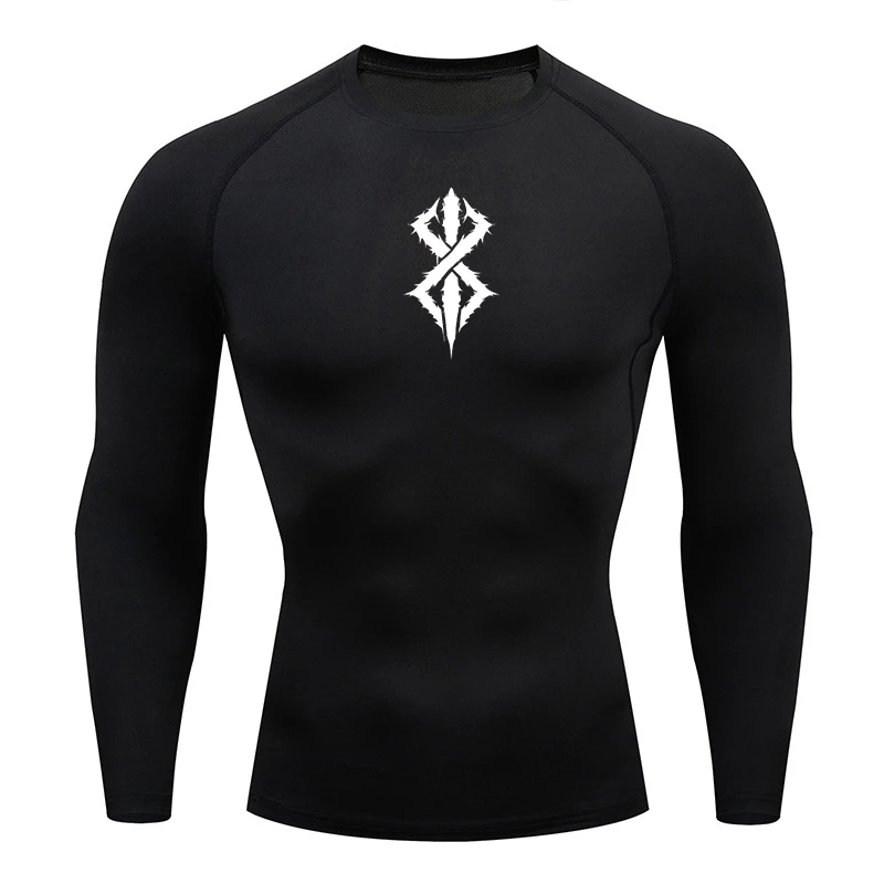 Men's Athletic Quick-Dry Compression Shirt