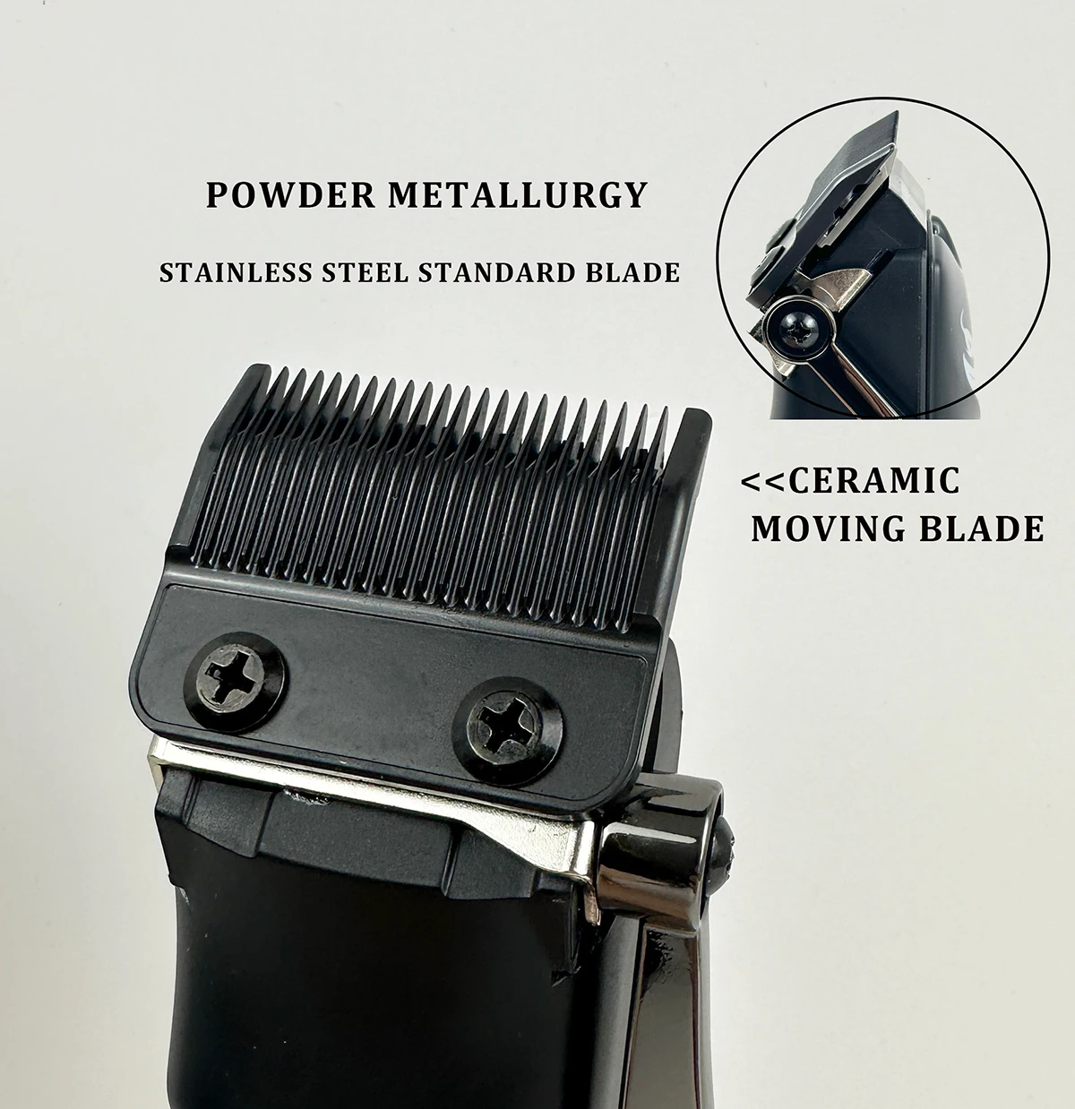 2024 NEW BRDCLIP 850 Professional Hair Clipper Powder Metallurgy Blade Barber Haircuts Salon Oil Head Trimmer Cutting for Man 3