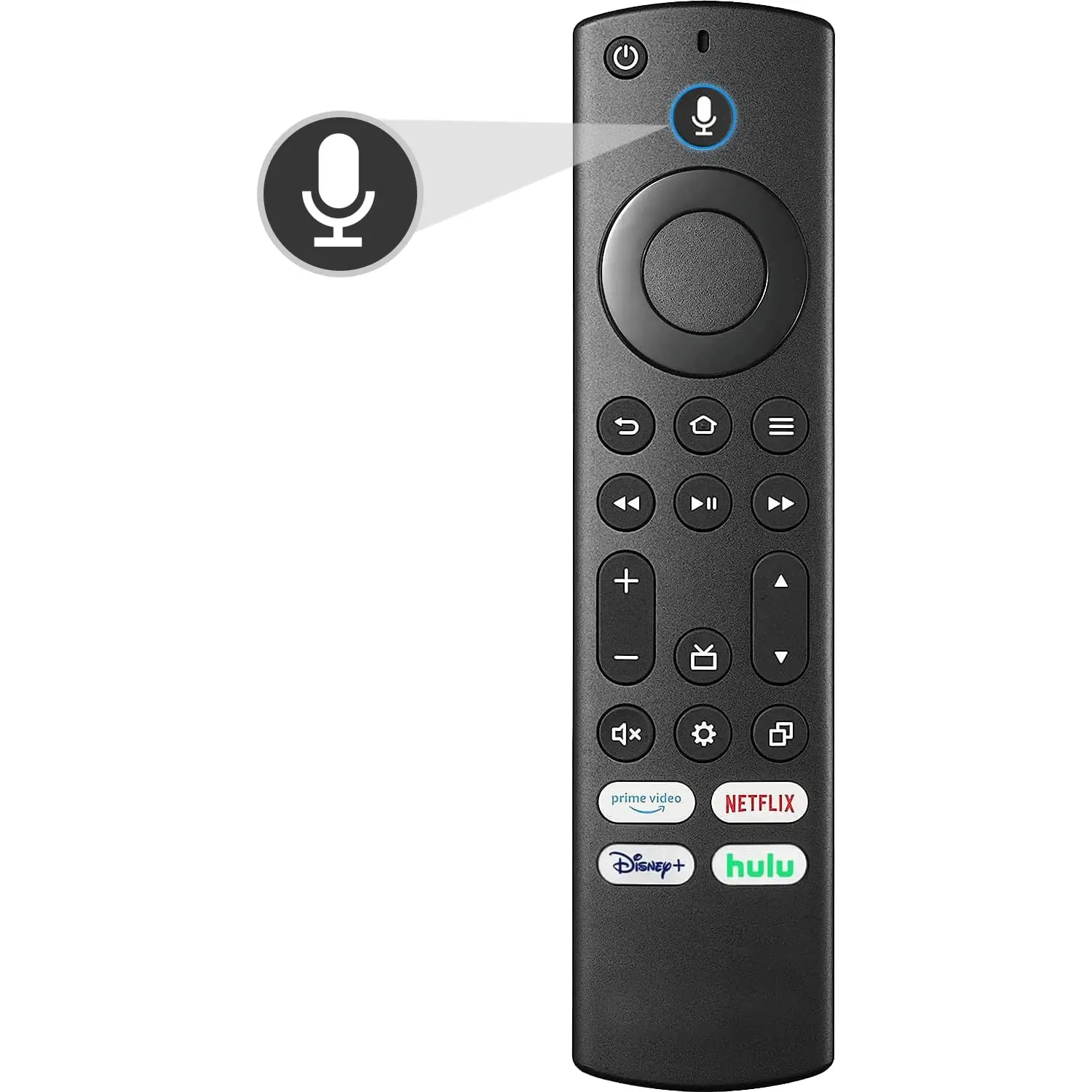 HCDZ - Mando A Distancia De Repuesto Para Sistema De Barra De Sonido TCL Alto 7 TS7010 TS7000
