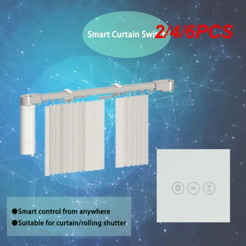 

2/4/6PCS Wifi Smart Switch Tuya 100-240 V 10a App Control Led Backlight Smart Life Smart Home