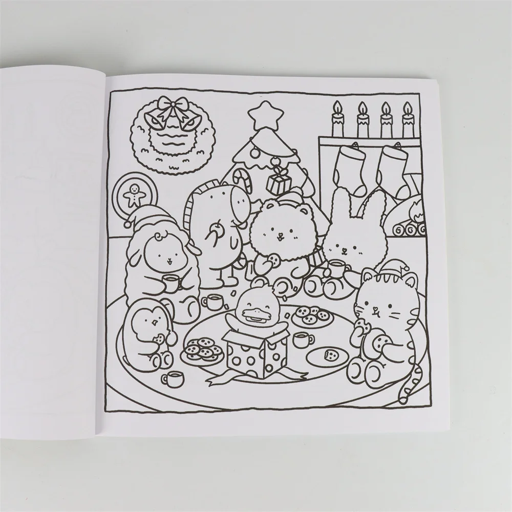 Halloween  HYGGE CHRISTMAS Coloring Book For Adults And Teens Featuring Adorable Creepy Creatures for Halloween Gifts 5