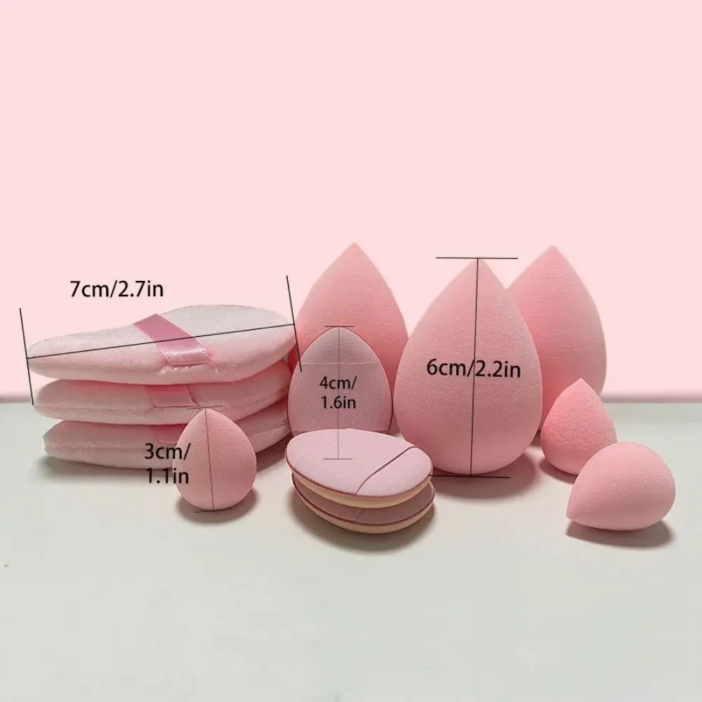여성용 부드러운 화장품 퍼프 세척 가능 코튼 메이크업 파우더 퍼프 뷰티 도구, 메이크업 액세서리, 메이크업 믹서기, 12 개, 신제품