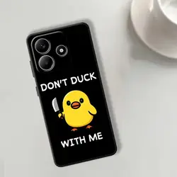 Stylish 'Don't Touch My Phone' Protective Phone Cover for Redmi A5 4G (171mm) (Mix02)