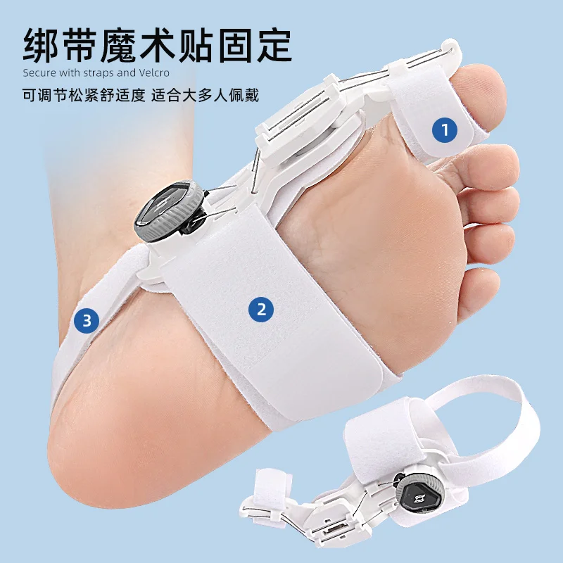 Bunion Corrector Unisex Foot Hallux Valgus Braces Rotatable Toe Separator Straightener Adjustable Pedicure Finger Toe Corrector toe separators toe corrector manicure pedicure tools