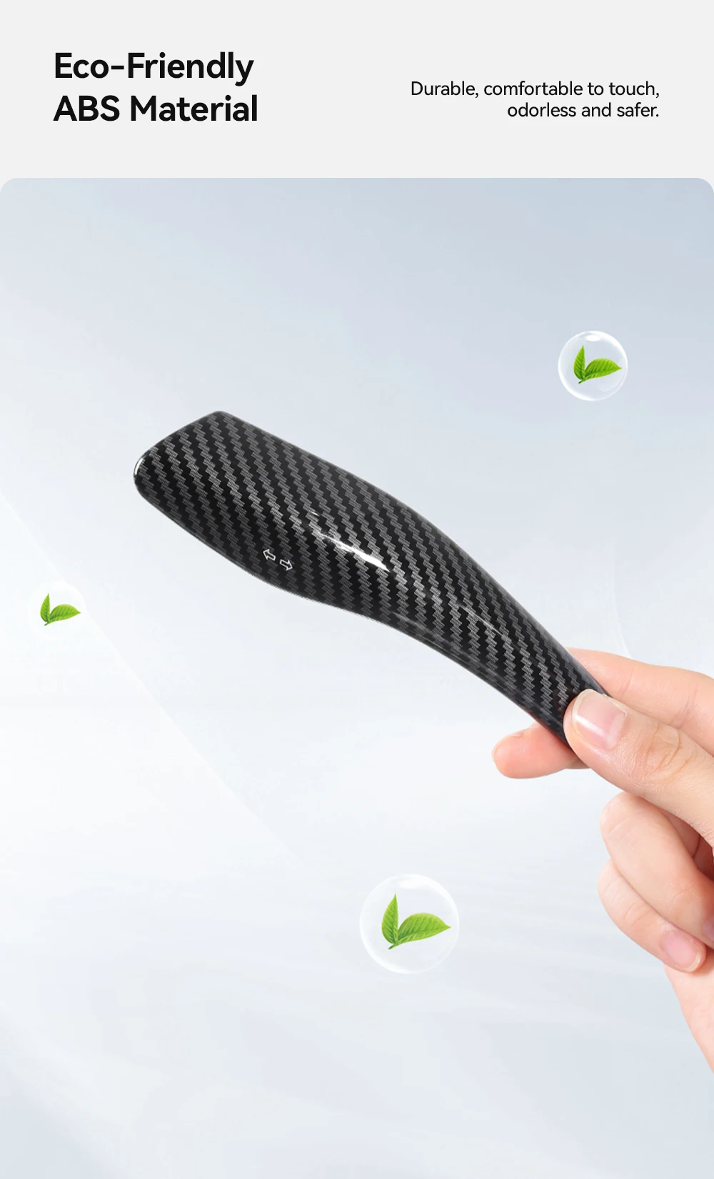 For Tesla Model 3 Y YL 2025 Highland Juniper Carbon Fiber Gear Shift Cover Steer