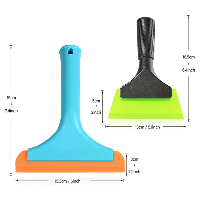 Small Rubber Squeegee Window Shower Squeegee,Auto Water Blade for Car  Windshield, Window, Mirror, Glass Door - AliExpress