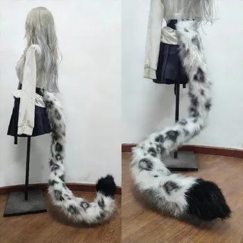 Accessori per Cosplay di SilverAsh, Pramanix e Cliffheart di Arknights, Coda Lunga in Pelliccia, per Anime Expo, Halloween, Carnevale, Feste e Giochi di Ruolo