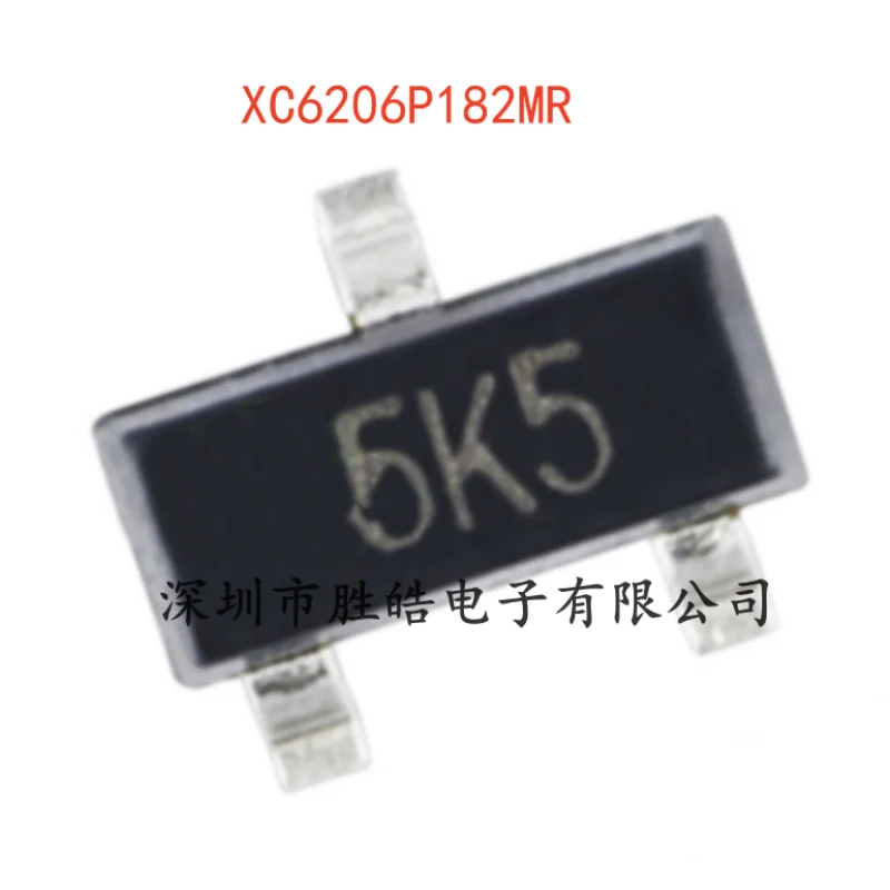 

(10PCS) NEW XC6206P182MR 1.8V Low-Dropout Linear Regulator LDO Chip SOT-23 XC6206P182MR Integrated Circuit